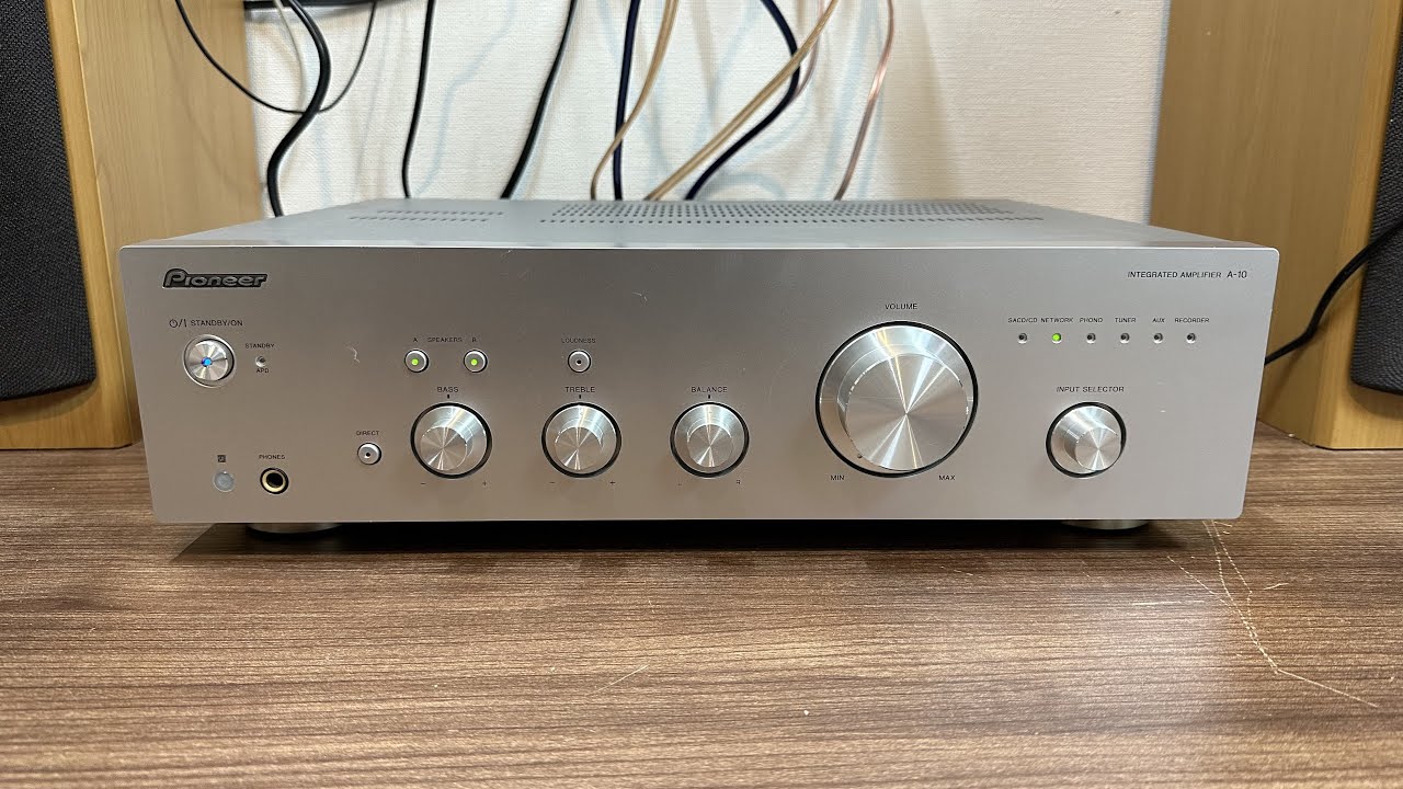 ハードオフで片側音が出ないジャンク買った Pioneer A-10 音出し不良