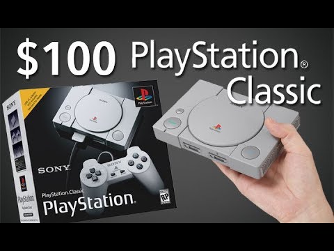 PlayStation Classic Revealed! $100 PS1 Mini with 20 LEGENDARY
