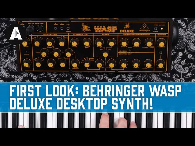 Introducing The Behringer WASP DELUXE Synthesizer - Iconic Synth