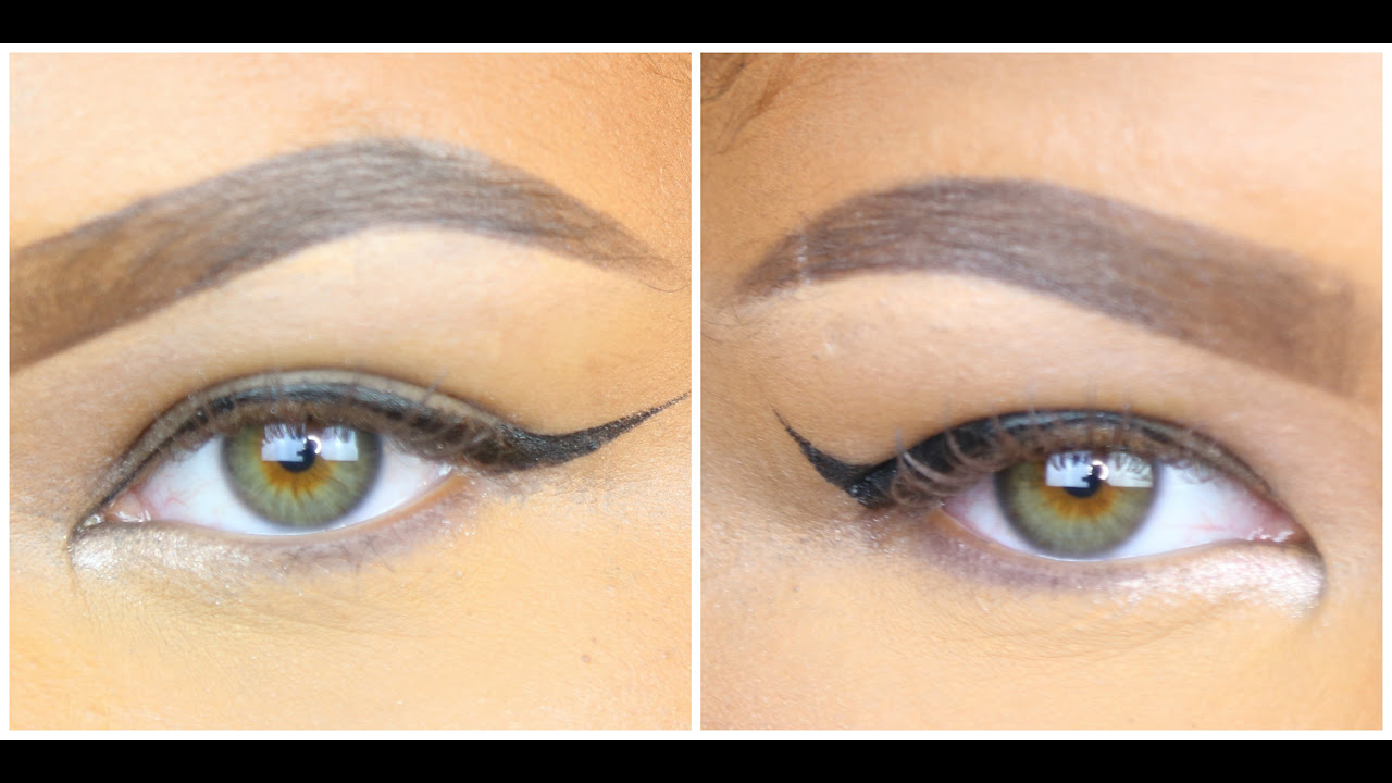 HOW TO- Winged Eyeliner for HOODED EYES! BAT WING | Jade Madden