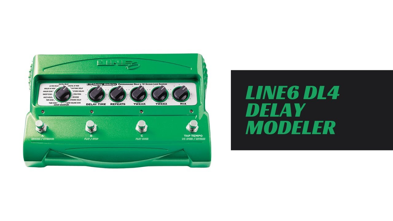 Line6 - DL4 Delay Modeler Pedal | Complete Demo Test 🎧 🎸 - YouTube