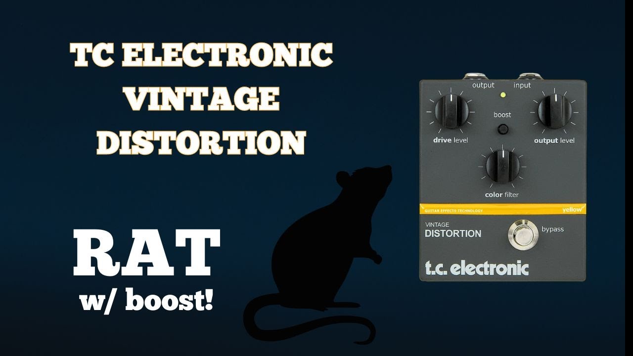 TC Electronic Vintage Distortion demo (no talking) - YouTube