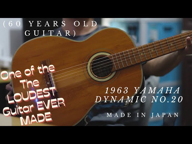 1963 Yamaha Dynamic No.20 (60 Years Old Made in Japan) - YouTube