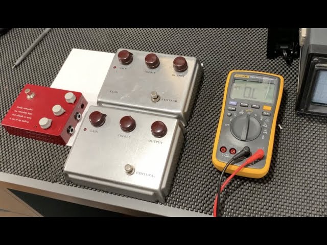 Klon Centaur vs. Ceriatone Centura vs. KTR (and diodes!) - YouTube