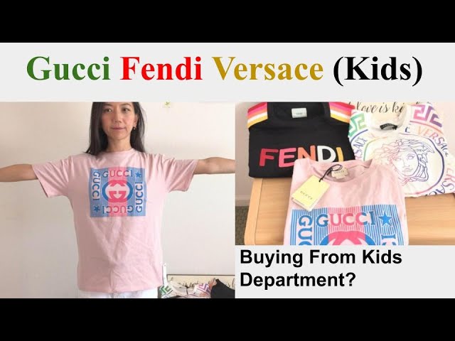 My Theresa Kids: Gucci/Fendi/Versace Sizing and Fit - YouTube