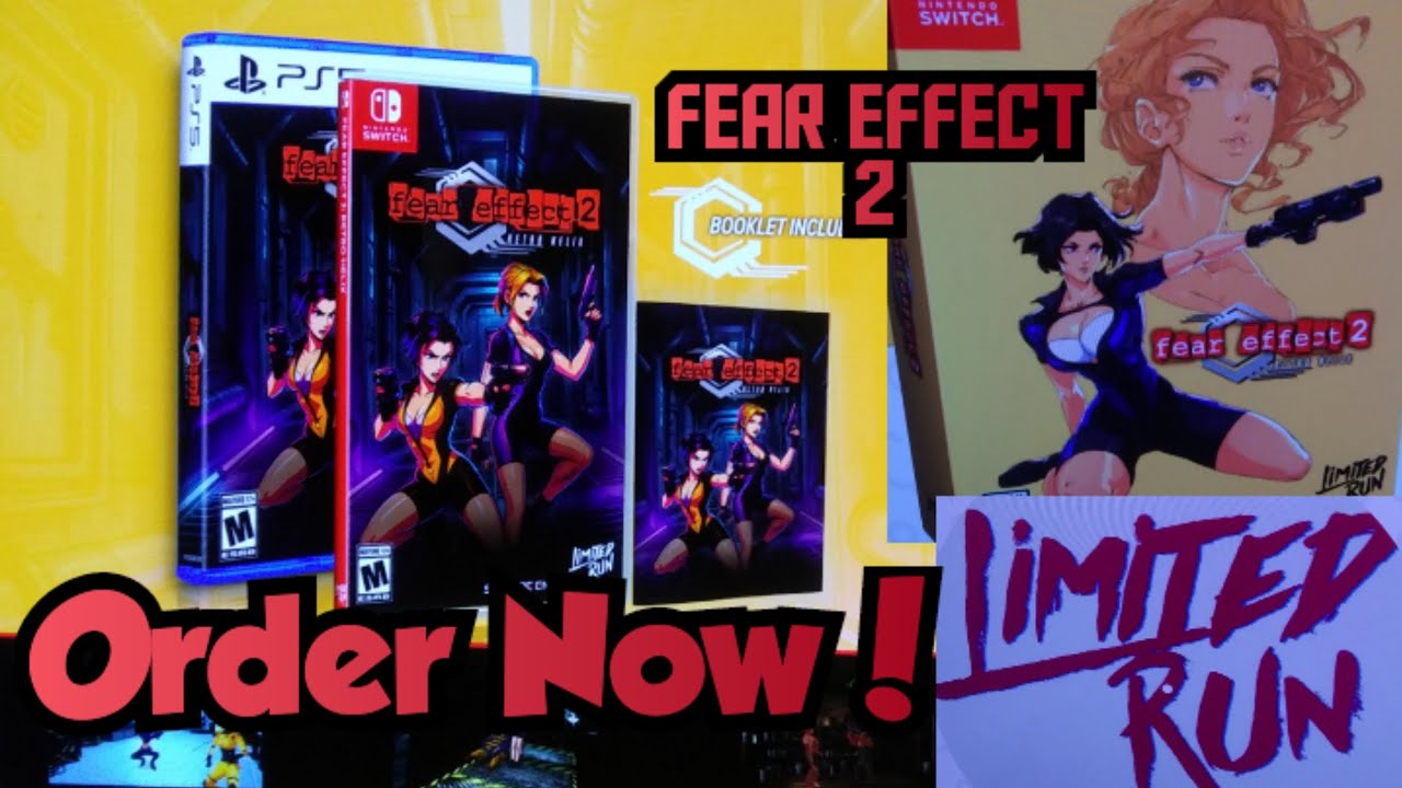Fear Effect 2 (Limited run games) Physical. Order Now! (Nintendo