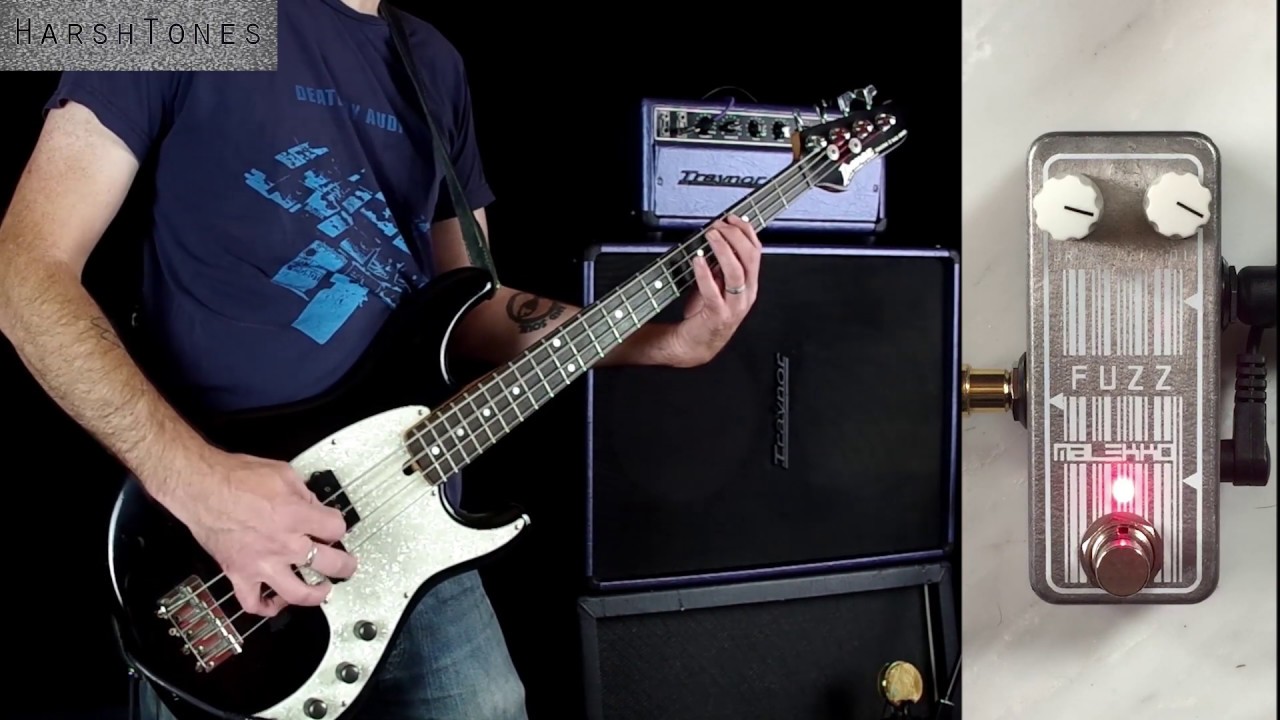 Malekko Omicron Fuzz on Bass - YouTube