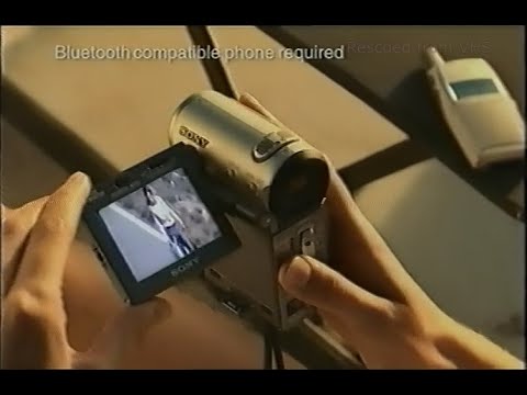 VHS - Sony DCR-IP7 Handycam Ad from 2001 - YouTube