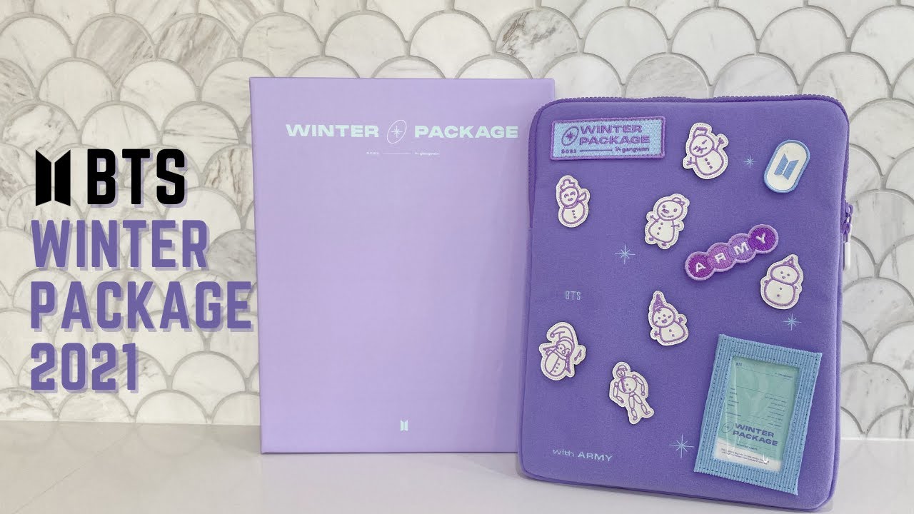 BTS ウィンターパッケージ BTS ウィンパケ 2021 Unboxing BTS Winter
