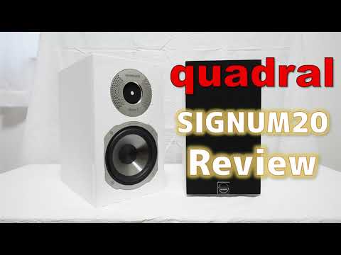 レビュー・空気録音あり】quadral SIGNUM 20 - YouTube