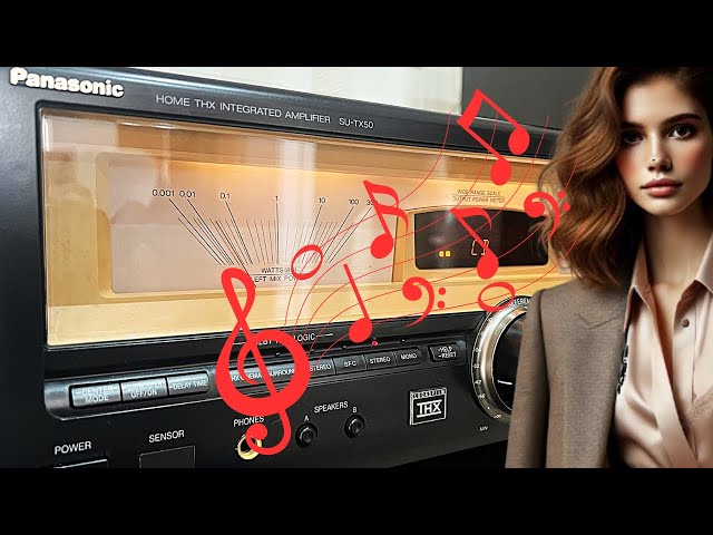 Panasonic SU-TX50】パワーアンプの様な見た目のAVアンプ【1996年