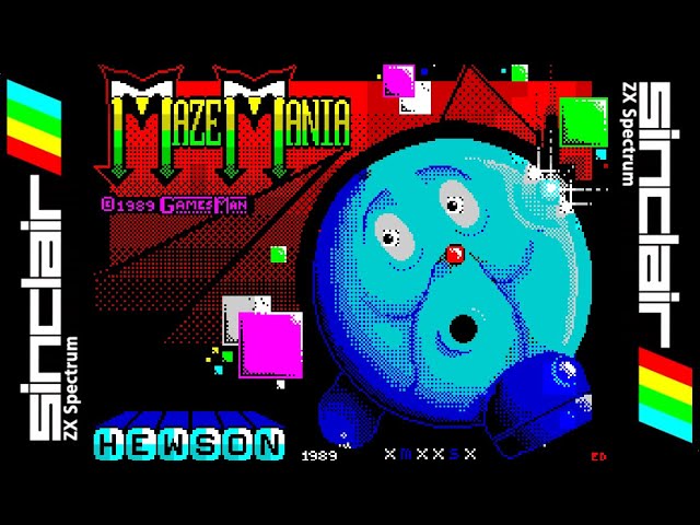 MAZE MANIA (1989) Walkthrough, ZX Spectrum - YouTube