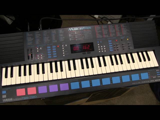 DEMO] YAMAHA PortaSound PSS-780 - YouTube