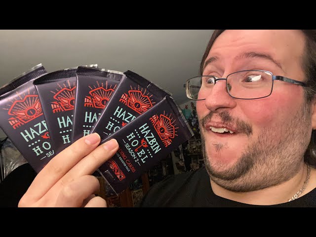 5 Packs of Hazbin Hotel Season 2 Trading Cards UNBOXING - YouTube