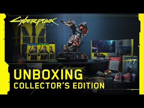 Cyberpunk 2077 — Official Collector's Edition Unboxing Video - YouTube