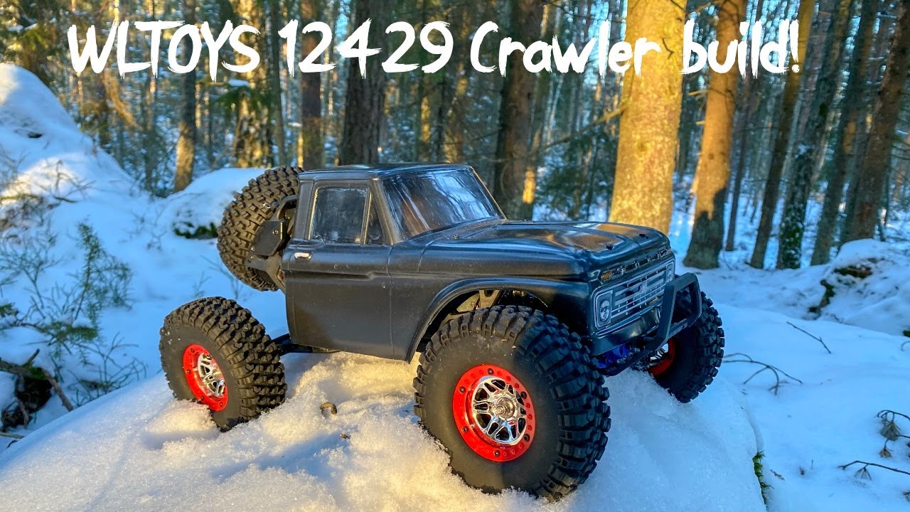 WLTOYS 12429 Crawler conversion! Hitting some snowy trails! - YouTube