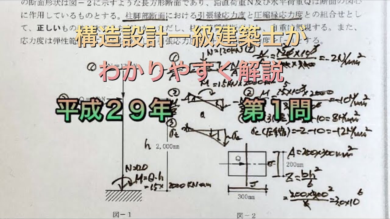 一級建築士過去問 平成29年 - YouTube