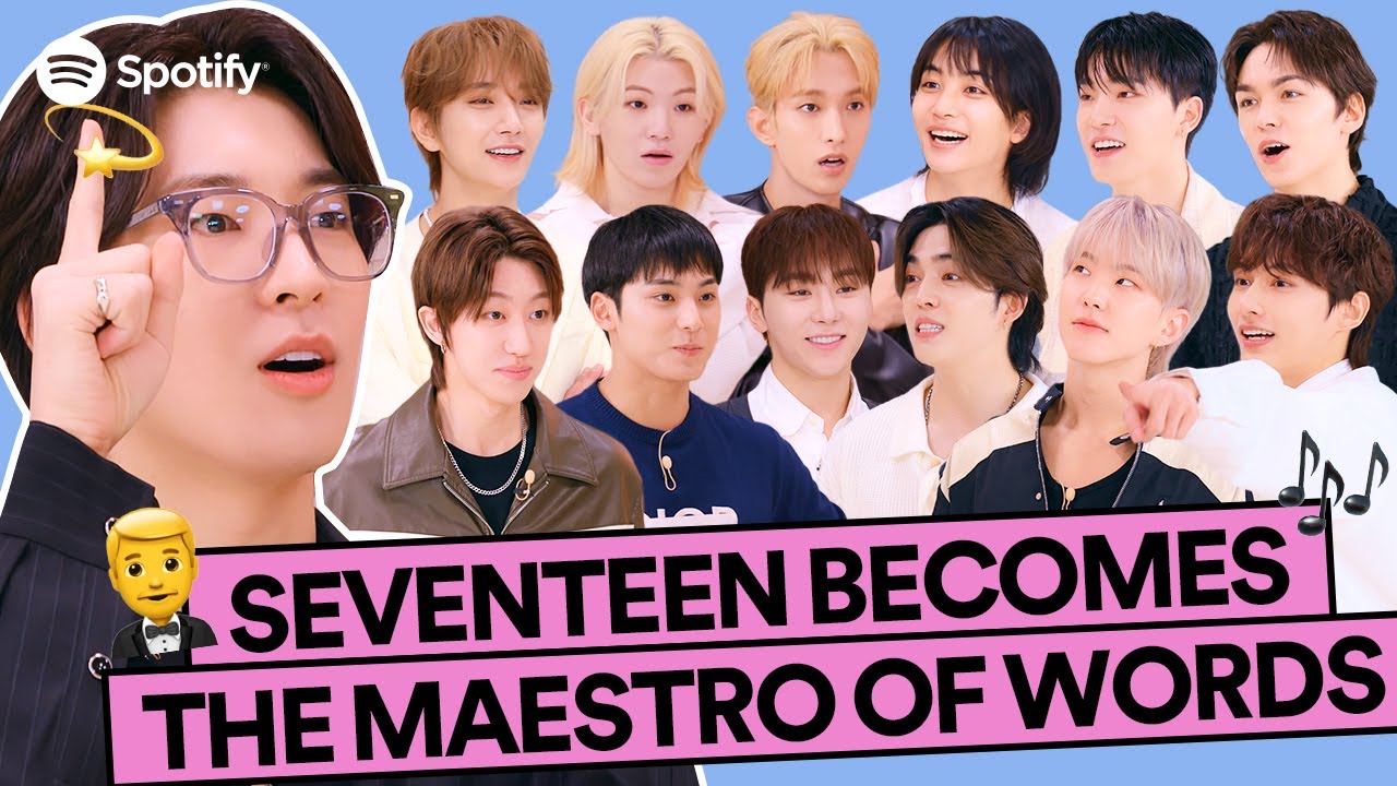 SEVENTEEN becomes the MAESTRO of wordsㅣK-Pop ON! Playlist ZIP