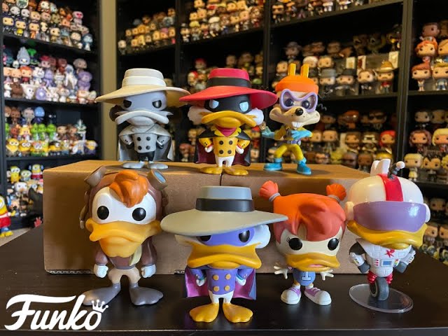 LET'S GET DANGEROUS!! DARKWING DUCK FUNKO SHOP EXC. AND CHASE