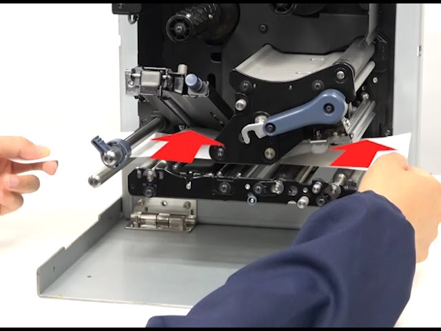 SATO S84NX & S86NX Print Engine (Left Hand) - How to replace label