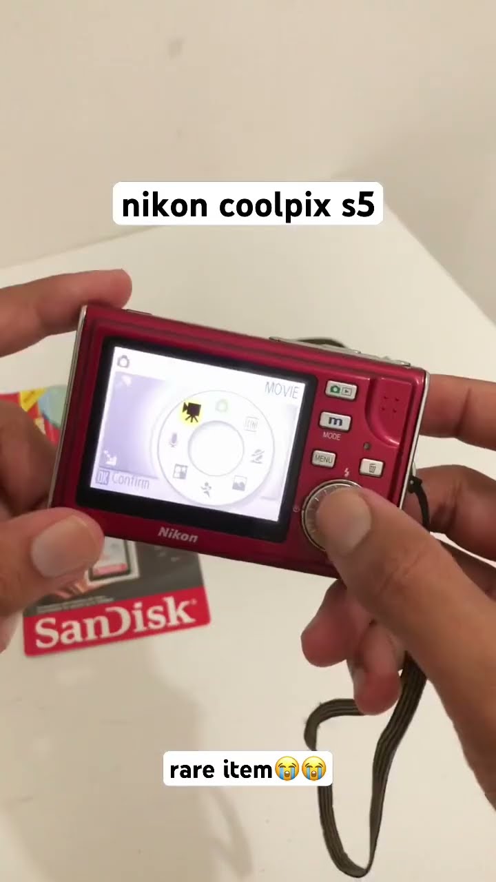 Nikon coolpix S5, rare item📸 #digicam #oldcamera #digitalcamera