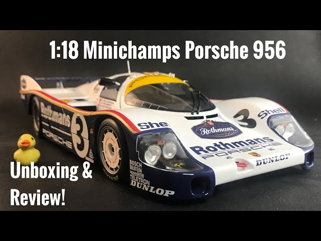 1:18 Minichamps Porsche 956L 1983 Le Mans Winner Unboxing and