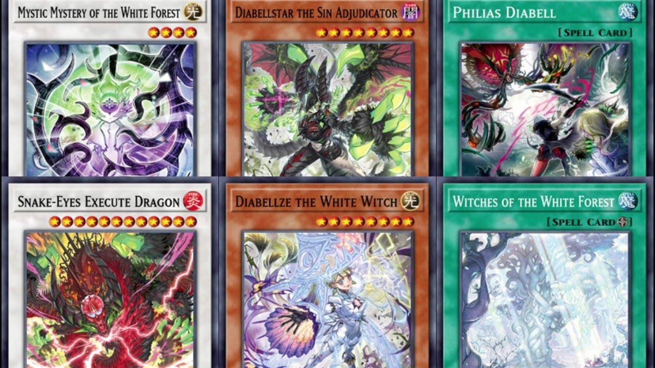 遊戯王ADS/YGOPRO】断罪のディアベルスター & 白魔女ディアベルゼ