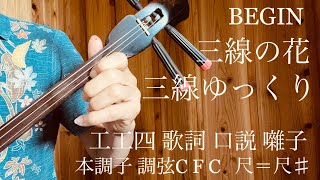 ちゃま.花.クンクン 三線の花】作詞・作曲・歌 : BIGIN 三線の工工四