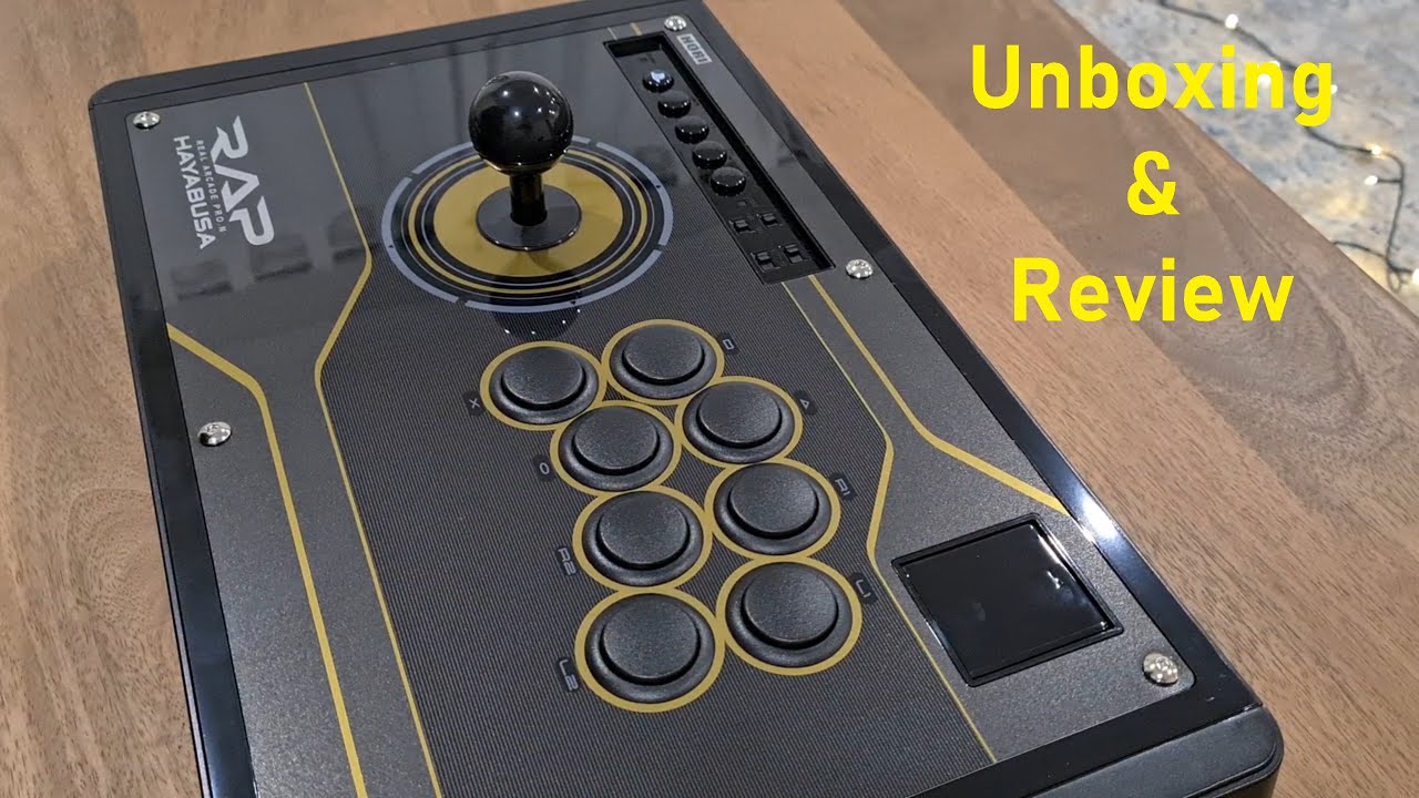 Hori Real Arcade Pro N Hayabusa - PS5 - Unboxing and Review - YouTube