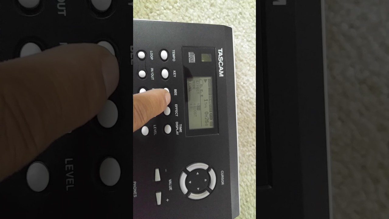 Tascam CD-BT2 Bass Trainer and Portable CD Player - YouTube