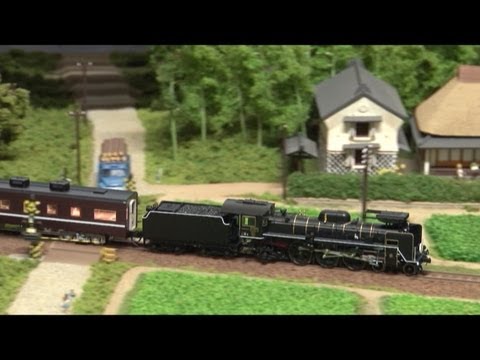 Nゲージ・鉄道模型 TOMIX C57-1「SLやまぐち号」 - YouTube