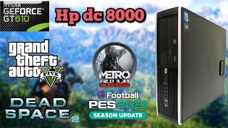 Hp Dc 8000 Intel Core 2 Duo E8400 Gt 610 2Gb - YouTube