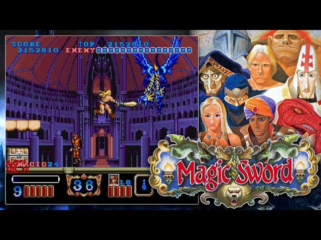 SFC】マジックソード Magic Sword - Playthrough - YouTube