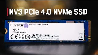 Kingston 500GB NV3 NVMe M.2 PCIe 4.0 SSD SNV3S/500G B&H Photo