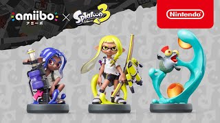 amiibo 【新品/送料無料】任天堂 トリプルセット[インクリング
