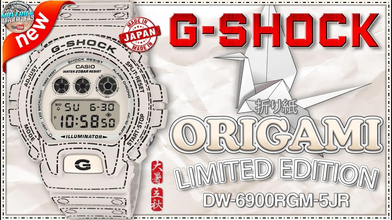 This Is Seriously Cool! | G-Shock 6900 Origami Series Limited