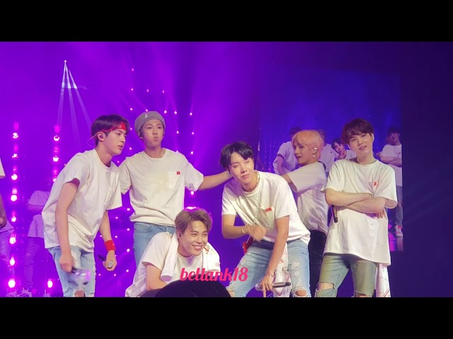 180905 BTS LA 'Love Yourself Tour' (So What & Anpanman) - YouTube