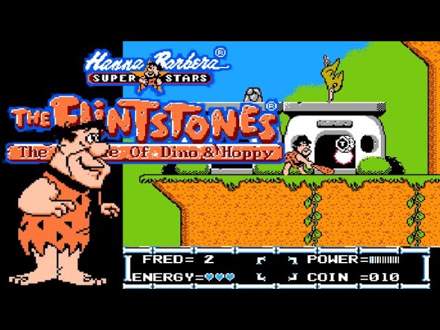 FC】フリントストーン【エンディングまで】 - YouTube