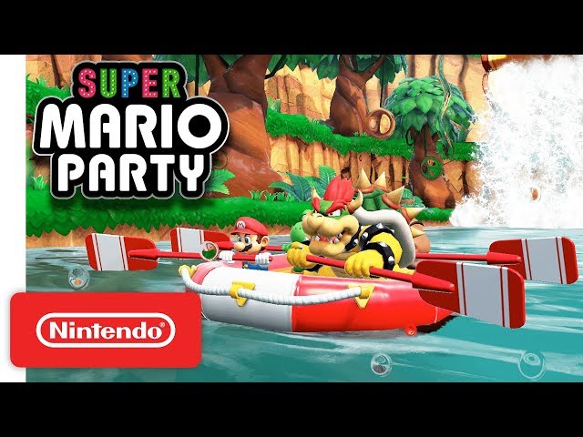 Super Mario Party - River Survival Mode - Nintendo Switch - YouTube