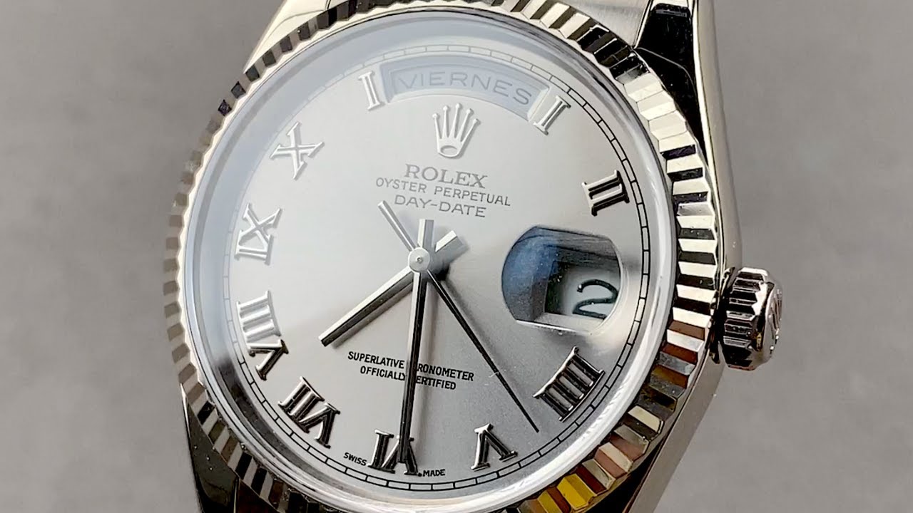 Rolex Day-Date 118239 Rolex Watch Review - YouTube
