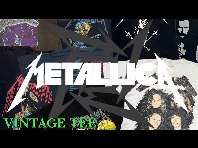 6/24 メタリカ特集！90年代Tシャツブームの火付け役 ヴィンテージT