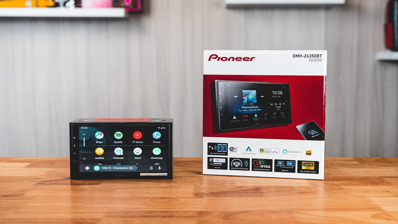 Pioneer DMH-Z6350BT Review | Wireless Apple CarPlay & Wireless