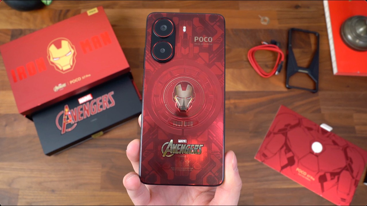 POCO X7 Pro Iron Man Edition Unboxing! - YouTube