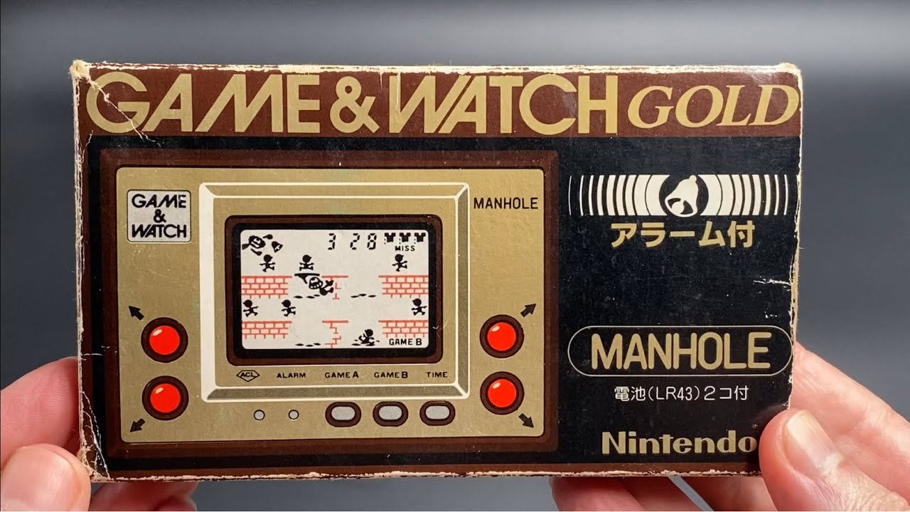 Nintendo Game & Watch - Manhole (MH-06) Unboxing and Gameplay
