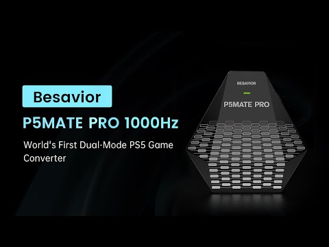 Besavior P5MATE Pro 1000Hz World First Dual-Mode PS5 Game
