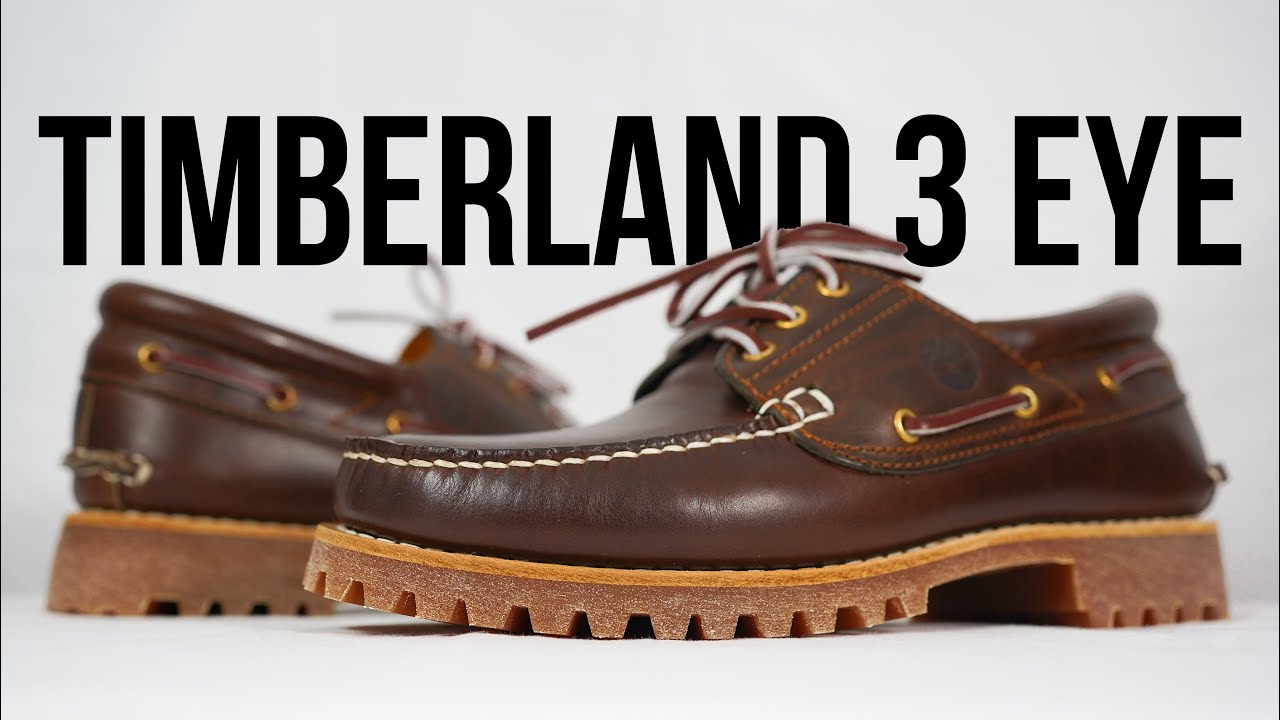 TIMBERLAND 3 EYE CLASSIC LUG: Unboxing, review & on feet - YouTube