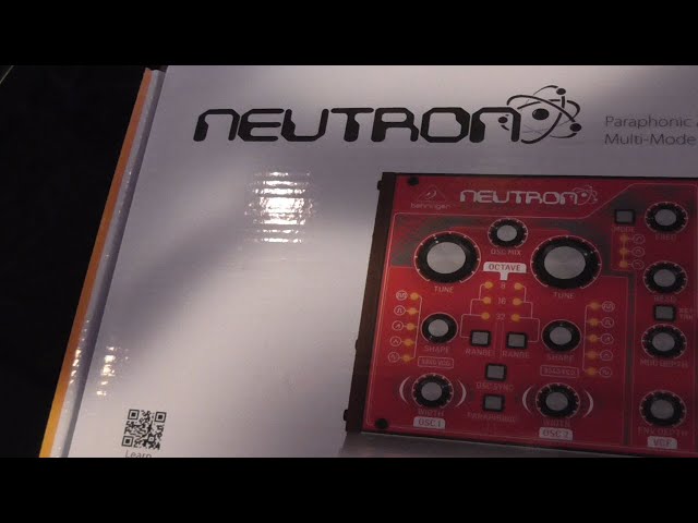 Behringer Neutron unboxing - YouTube