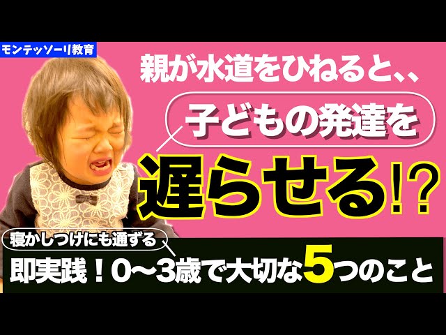 Developing the talents of 0-3 year olds! 5 important things about