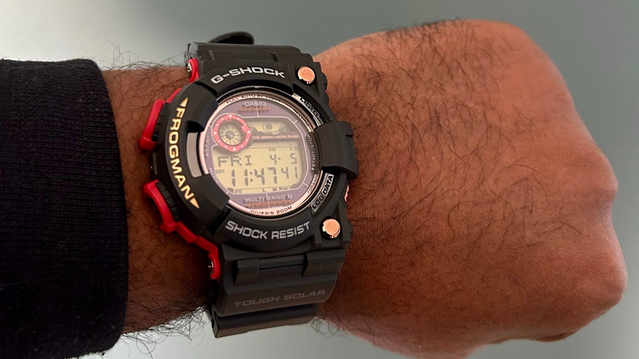 G-Shock Frog Friday with the GWF-1035F-1JR Limited 35th