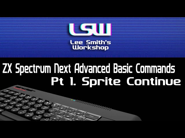 Learning ZX Spectrum Next Basic - Sprite Continue - YouTube